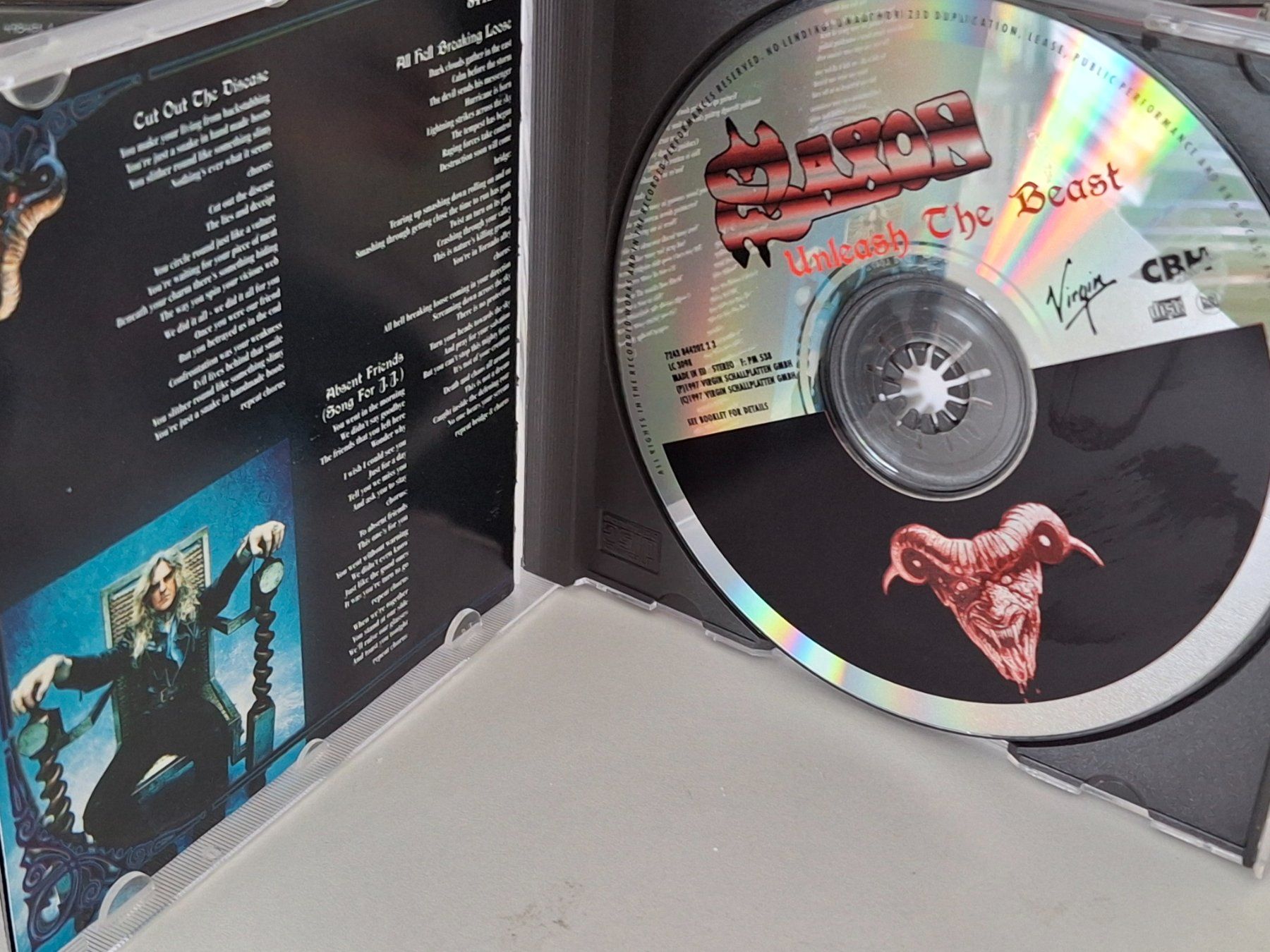 CD: CD Saxon - Unleash the Beast – Usato da Aarberg venduto da Jackup1 2