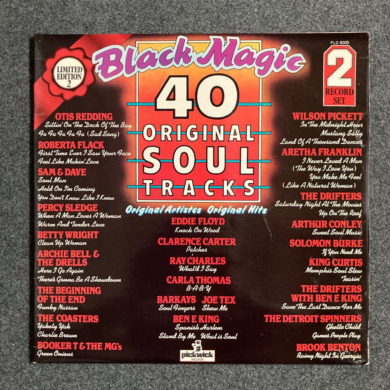 Dischi in vinile: Black Magic - 40 Original Soul Tracks - 2 Record Set – Usato da dachsen venduto da oheio 2