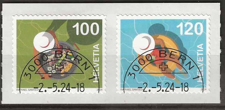 Tutti i francobolli: M2012- Eté 2024 1er jour – Usato da Trélex venduto da Phil_Albert