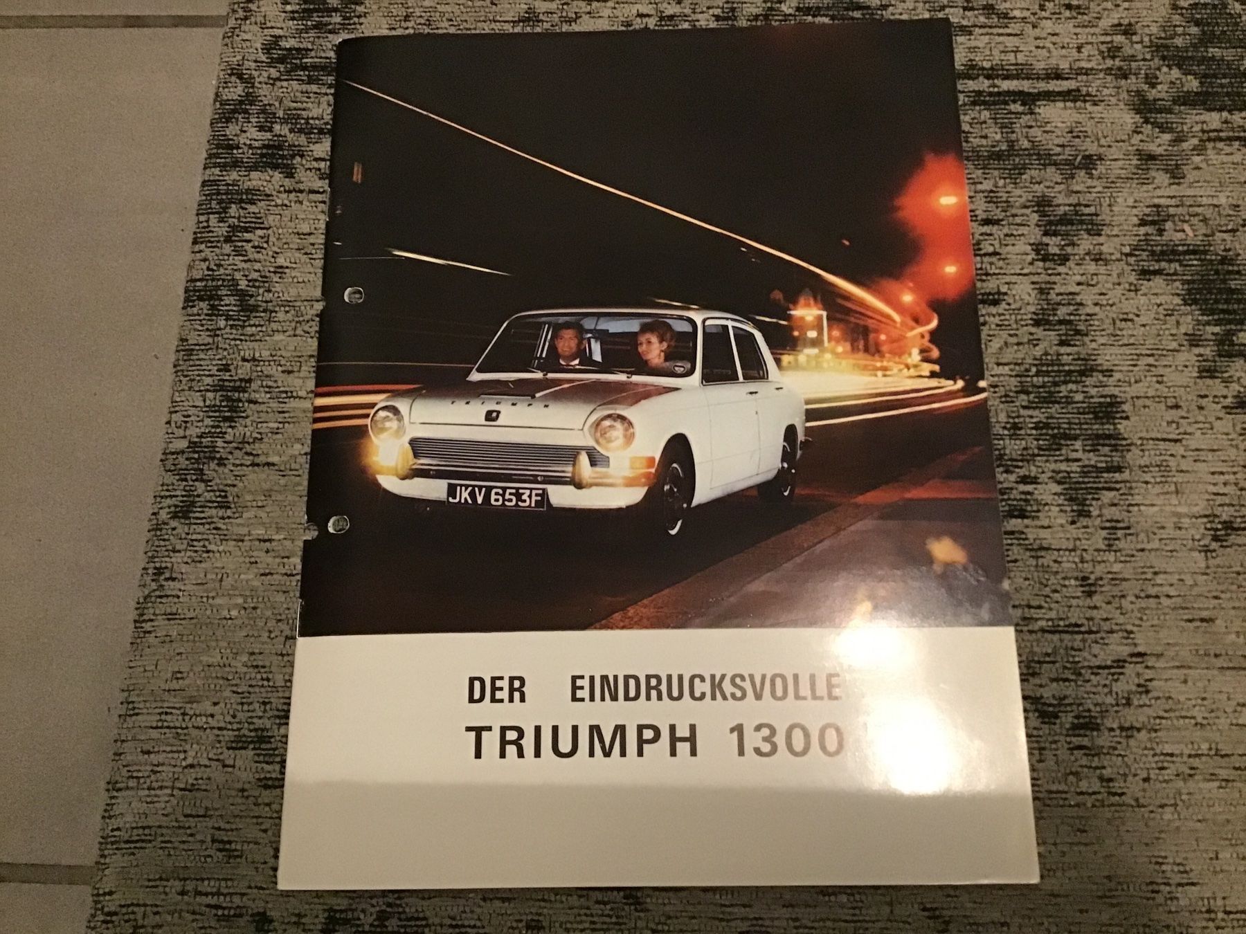 Triumph Documenti: Triumph 1300 Verkaufsprospekt 1971 – Usato da Scherzingen venduto da Starseller62