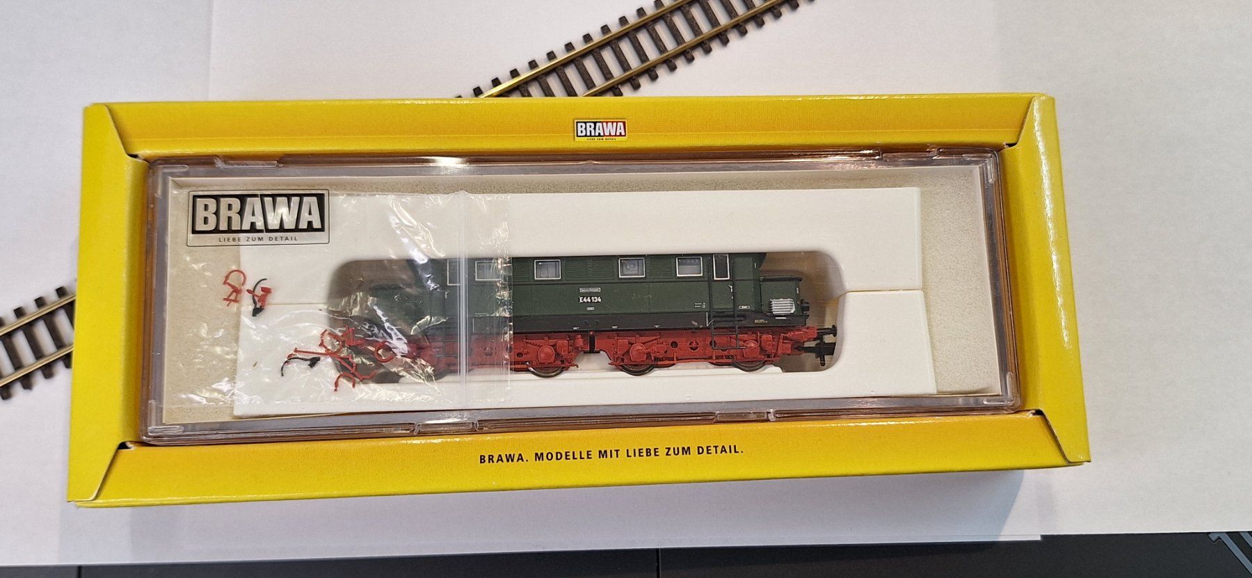 Brawa Modellini di ferrovie: Brawa 63117, E44 DR, DCC + SX + Sound, Neu, OVP – Nuovo e nell'imballaggio originale da Oberarth venduto da fleozwei 4
