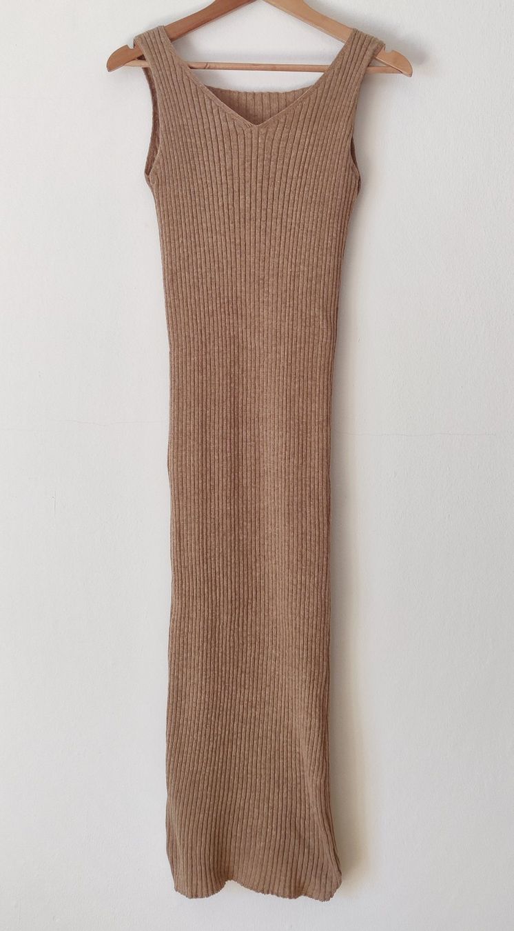 Vestiti: Maxi Strick-Kleid mit Pullover Pulli Zweiteiler Rauten Gr.S – Usato da Winterthur venduto da Lotusherz 3