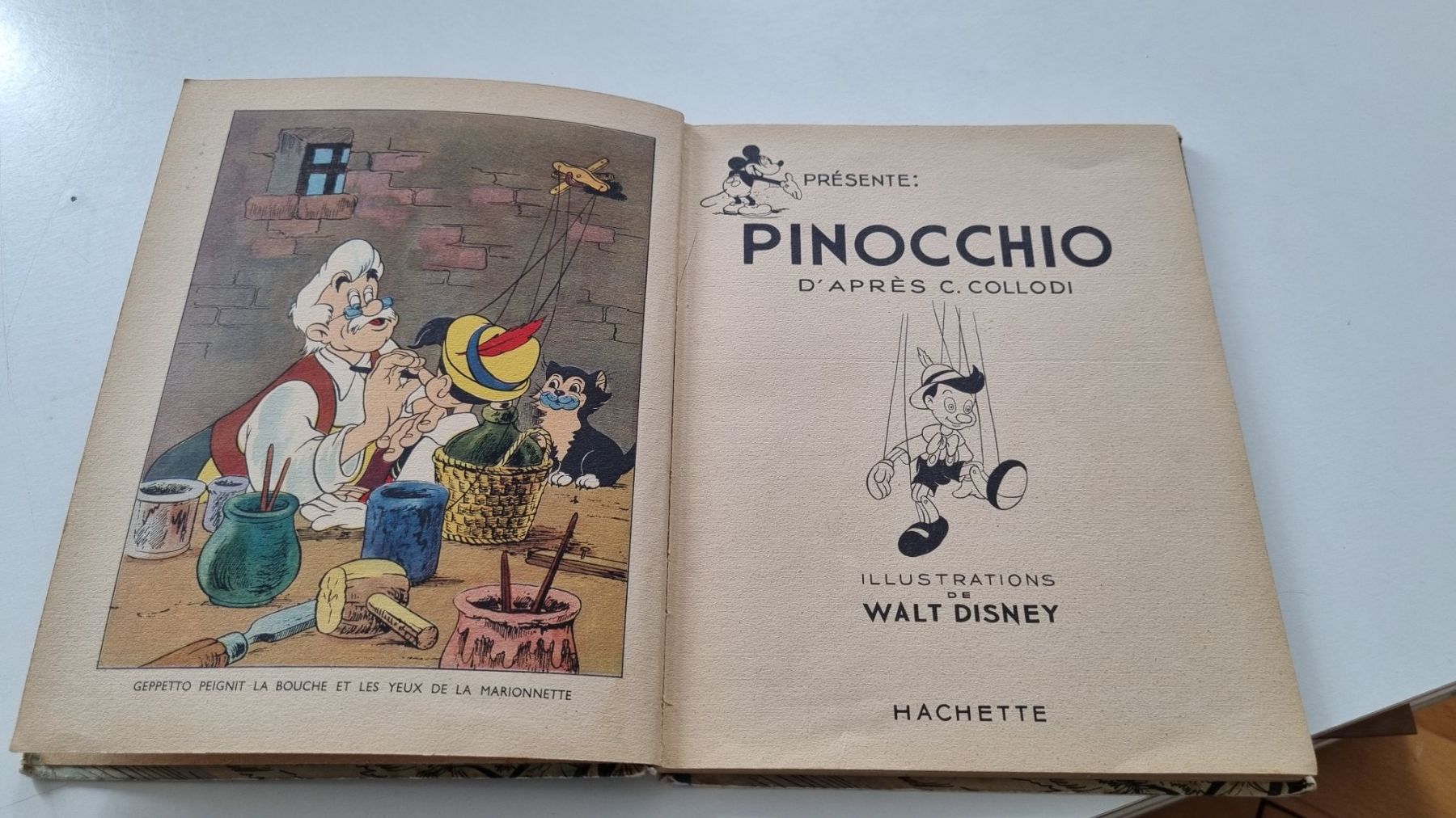 Libri: livre de PINOCCHIO de 1940 – Usato da La Chaux-de-Fonds venduto da mikilo1 1