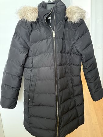 Tommy Hilfiger Daunen Winterjacke, schwarz, Gr. m, neu