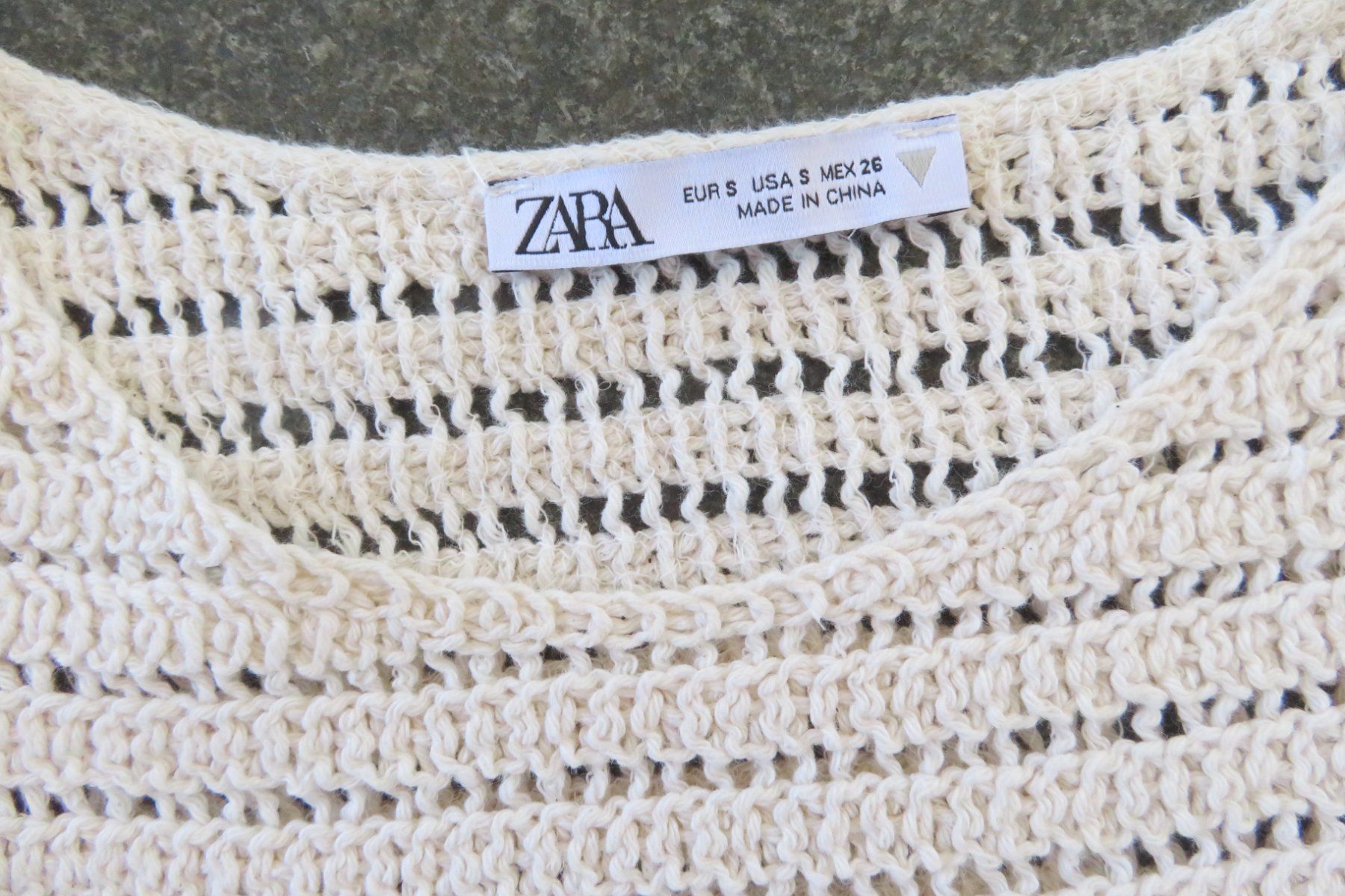 Zara Top: Boho-Häkelshirt ZARA Grösse S – Nuovo (secondo la descrizione) da Wil ZH venduto da Tamagy 2