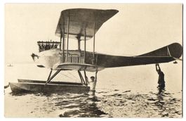 Fotografie 1.WK, Wasserflugzeug der Deut