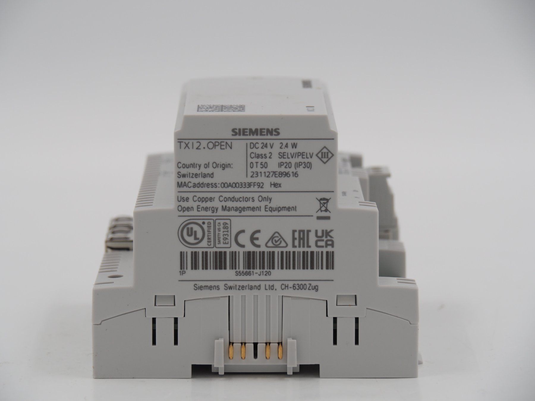 Siemens Elektronikbauteile: Siemens TXI2.OPEN Kommunikationsmodul (17764) – Neu und originalverpackt aus Zürich von fundsachenverkauf 1