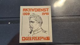 1939 Geb. Füs. Kp. II/86 ungezähnt Kunstdruckpapier KW 125
