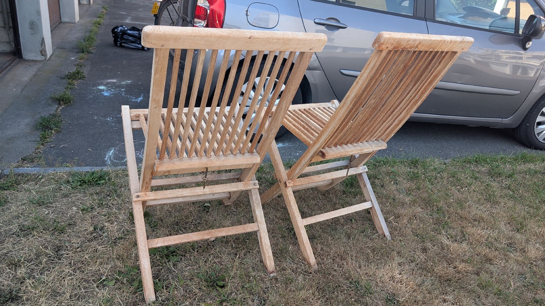 Ikea Set di tavolo e panche: Gartentisch und 2 Stühle Holz gebraucht – Usato da Bremgarten AG venduto da Tabea1108 2