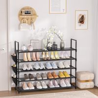 Schuhhalter Platzsparend Schuhregal Schuhständer