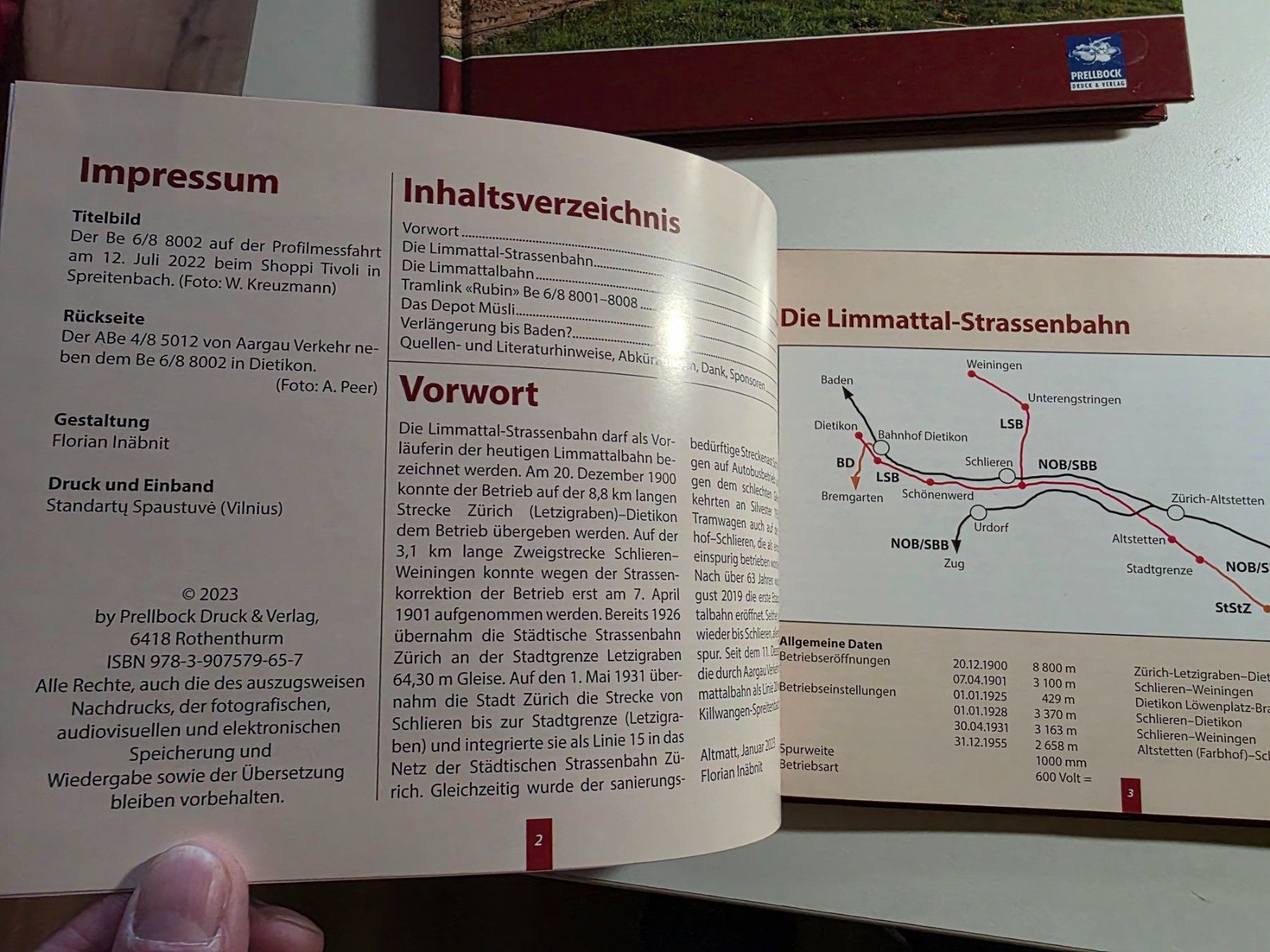 Libri: Die Limmattal Bahn - Florian Inäbnit - Band 5 - 2023 – Nuovo (secondo la descrizione) da Walterswil BE venduto da Lonitti 1
