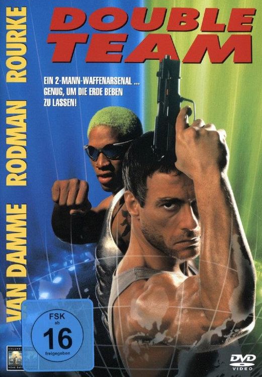 Double Team, DVD vergriffen mit Van Damme, Rodman, Rourke (Gebraucht ...