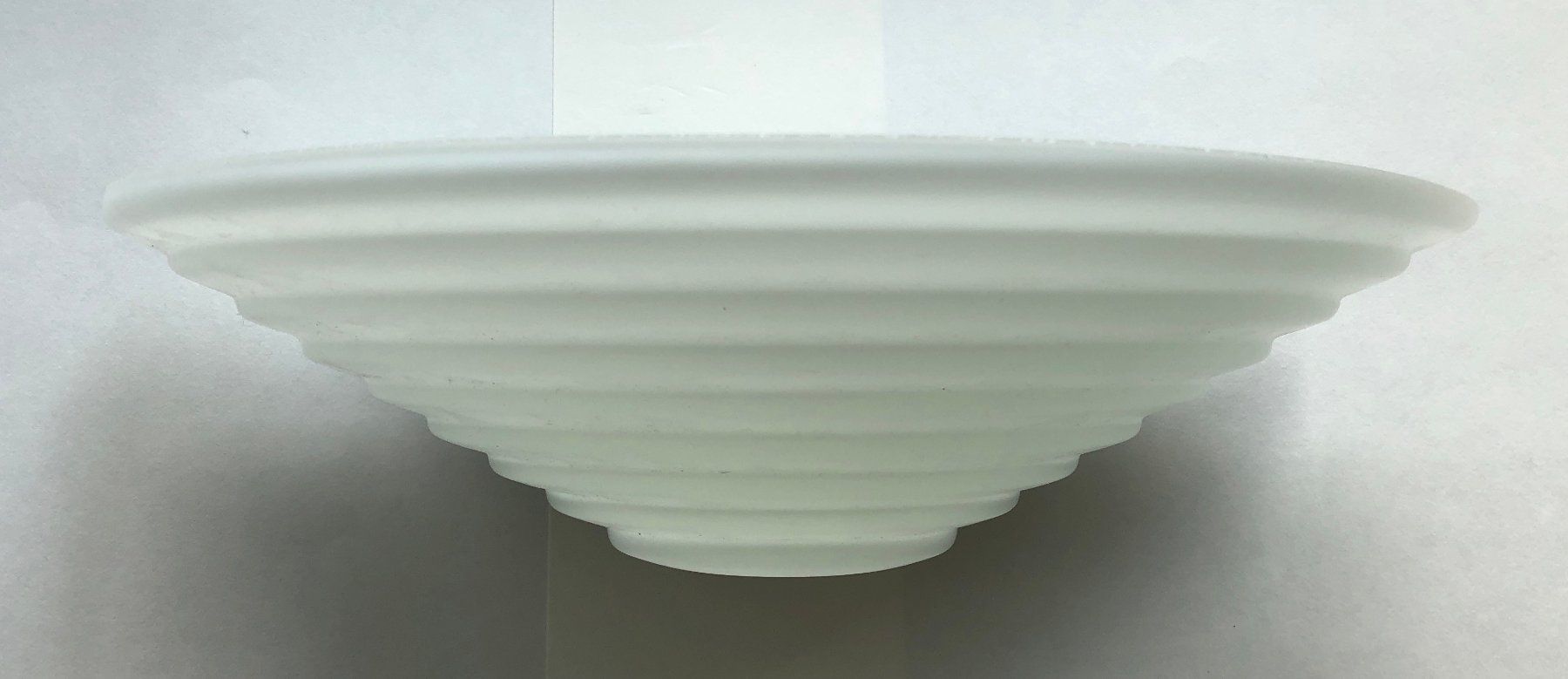 Lampade: Halbrunde Designer Wandlampe - Halogen - Glas - 315 mm breit – Nuovo (secondo la descrizione) da Appenzell venduto da Zimiuno 3