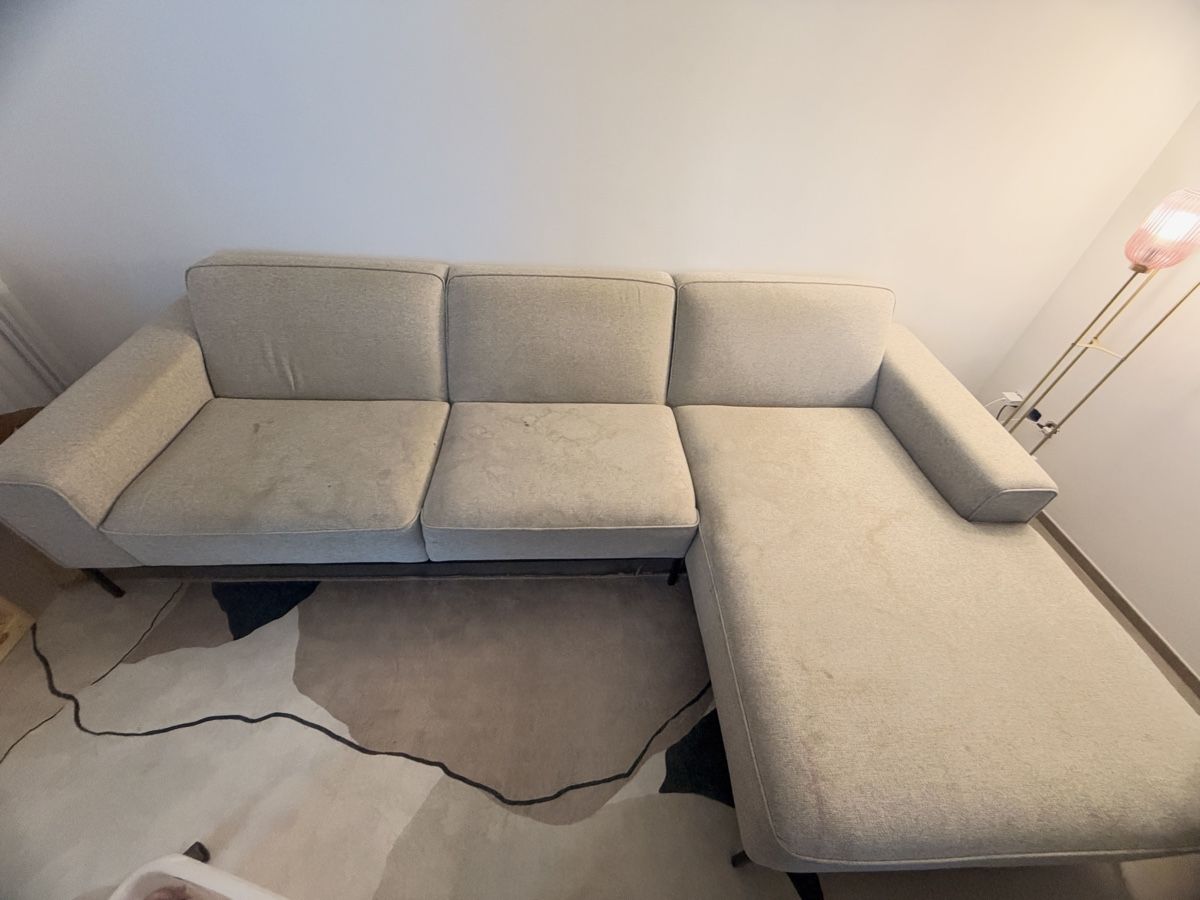 Sofas: Ecksofa beige mit Récamiere – Gebraucht aus Lausen von dil_7gct