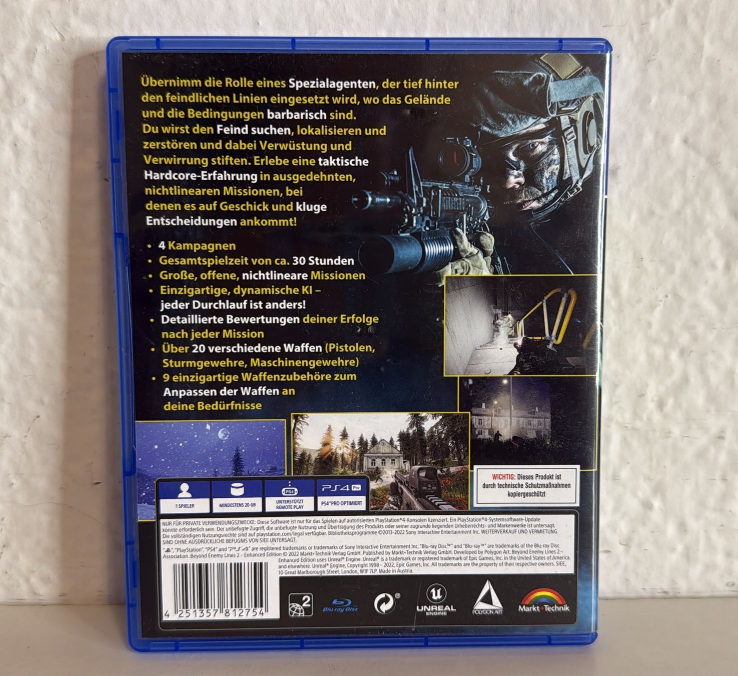 Giochi: Beyond Enemy Lines 2 Enhanced Edition PS4 Spiel  – Usato da Ehrendingen venduto da lax21 1
