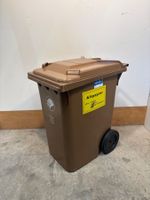 Weber Mülltonne 360 Liter Braun Papier