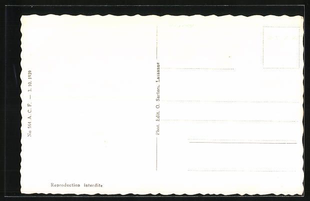 Cartoline postali: AK St. Cergue, St. Cergue et la Dole – Usato da Berlin venduto da bartko-reher 1