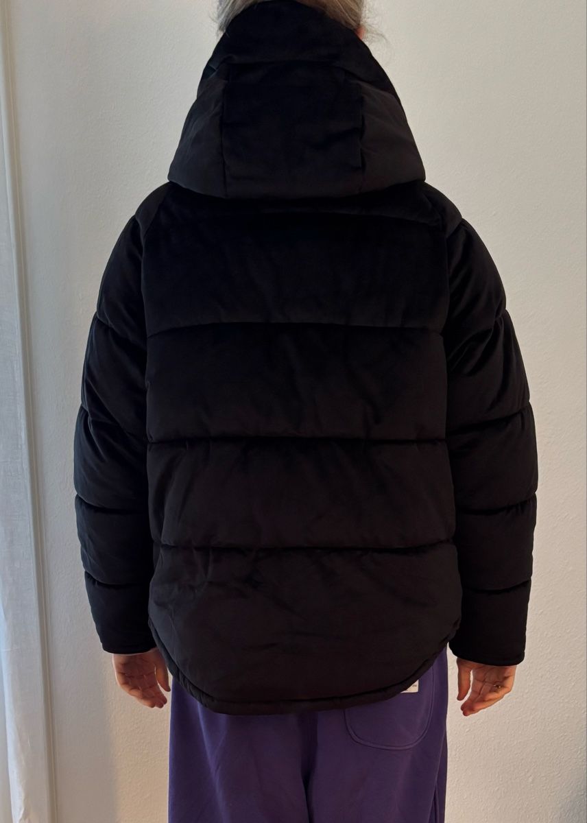 Vero Moda Giacche: Winterjacke aus Samt Schwarz M – Usato da Bern venduto da felenas 3
