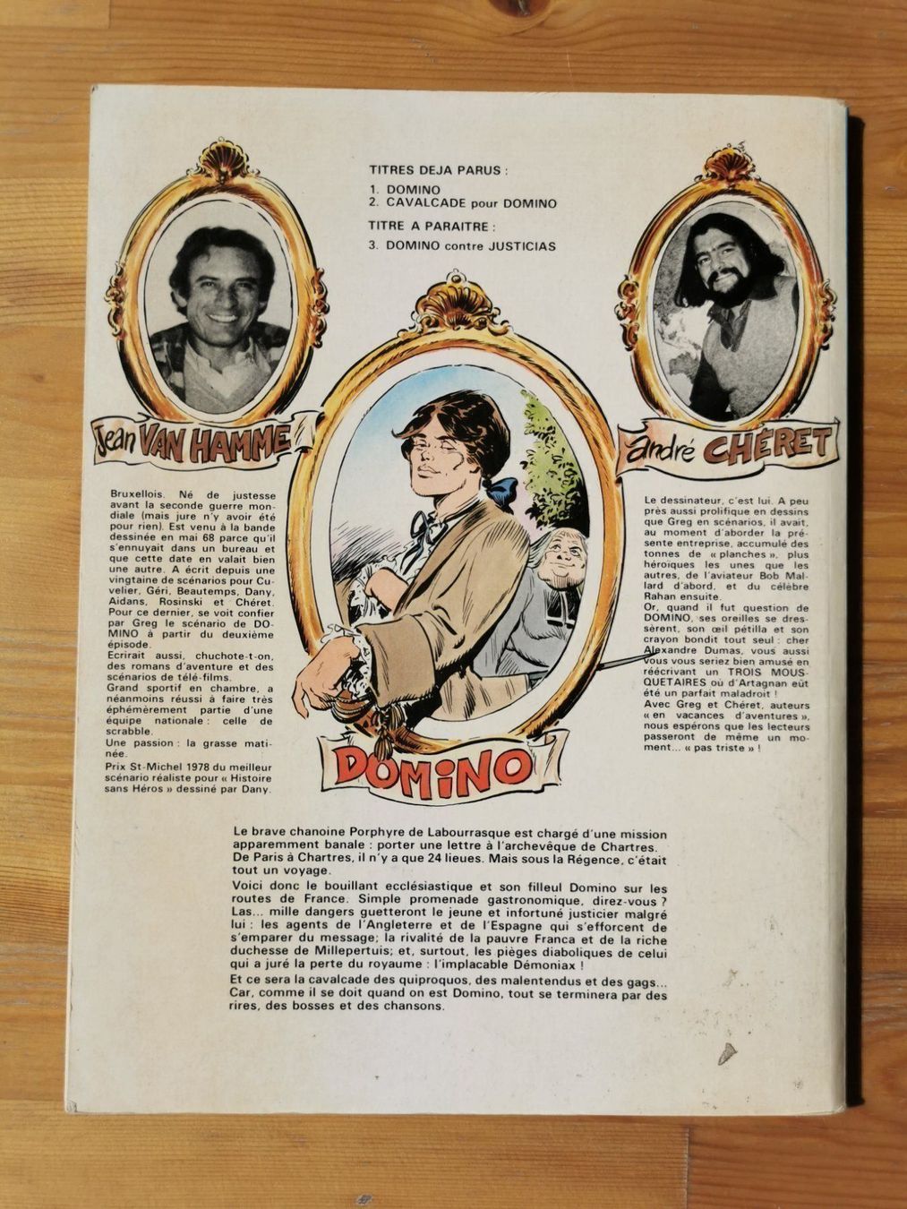 Fumetti: DOMINO 2 - Lombard - EO 1979 – Usato da Lutry venduto da Brocantosaurus 3