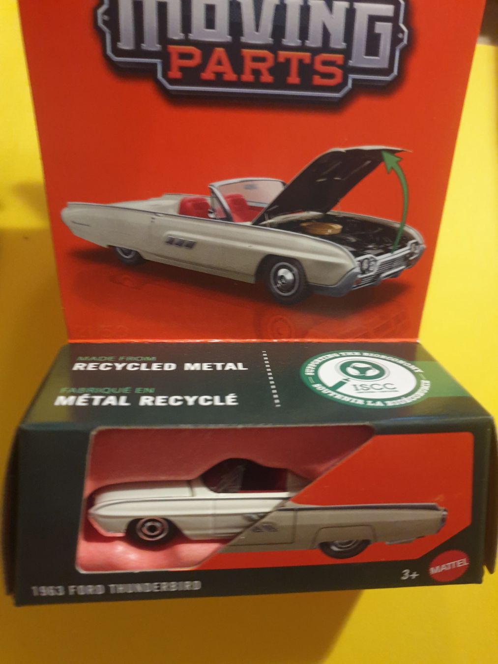 Matchbox Modellini d'auto: Matchbox 1963 FORD THUNDERBIRD – Nuovo e nell'imballaggio originale da Oftringen venduto da Rotor 3