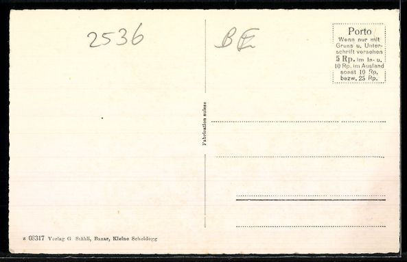 Cartes postales: AK Kleine Scheidegg, Bahnhof mit Eiger und Mönch – D'occasion à Berlin par bartko-reher 1