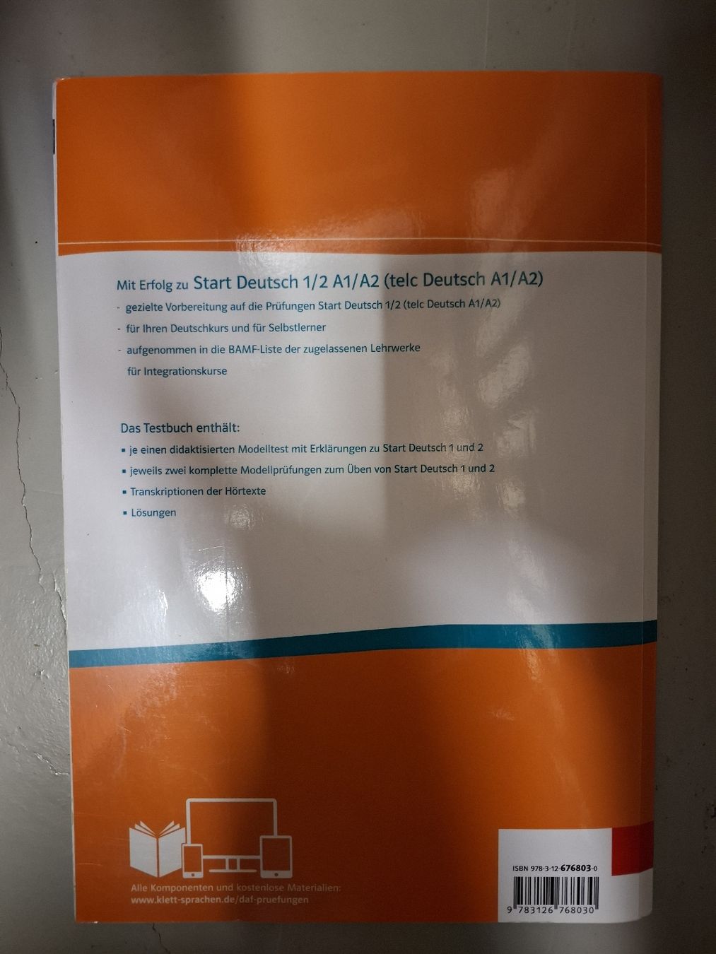 Bücher: Start Deutsch 1/2 A1/A2, telc Deutsch A1/A2 – Gebraucht aus Rotkreuz von PrelovedPicks 1