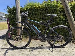 E-Bike Wheeler Yamaha Mittelmotor gefedert guter Zustand