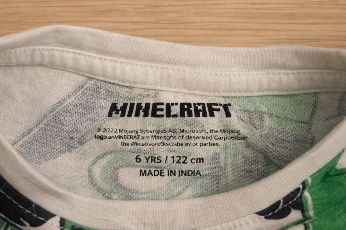 Camicie, T-shirt & Polo: T-SHIRT MINECRAFT ENFANT – Nuovo (secondo la descrizione) da Lausanne venduto da mar_6snp 2