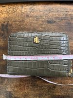 Portemonnaie Ralph Lauren Kroko-Optik (Leder)