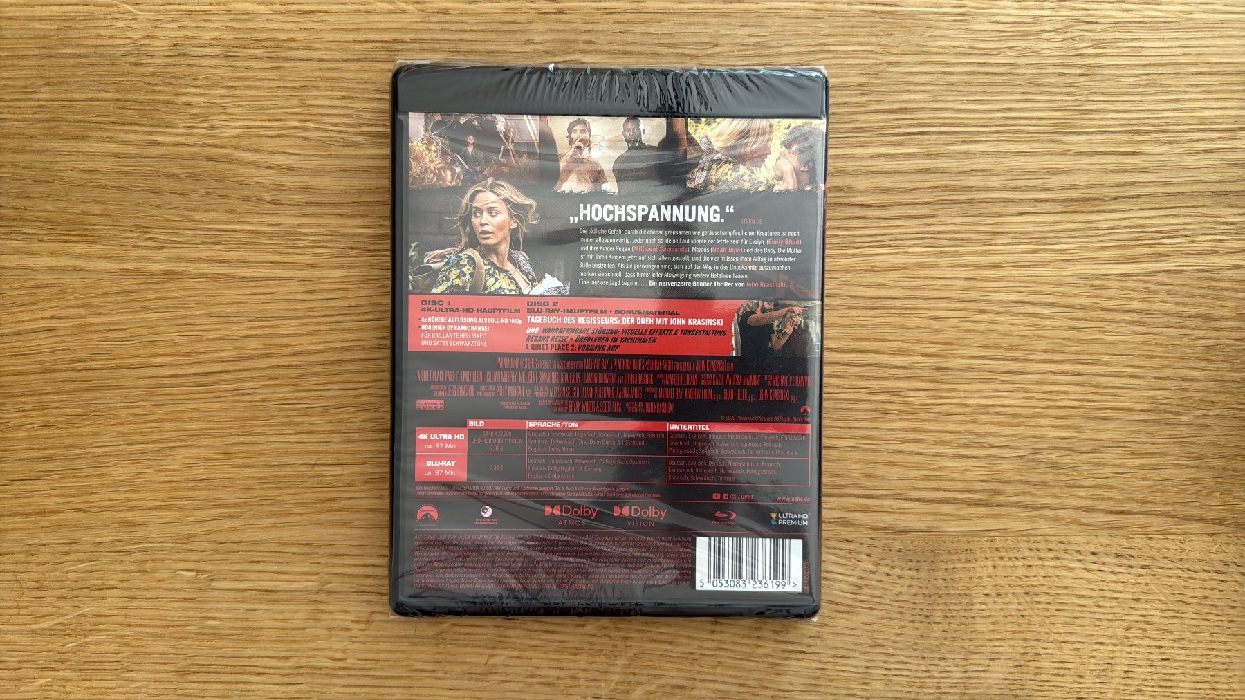 Tutti i DVDs: A Quiet Place 2 - 4K UHD Blu-Ray – Nuovo e nell'imballaggio originale da Wallisellen venduto da Art_Vendorlay 1