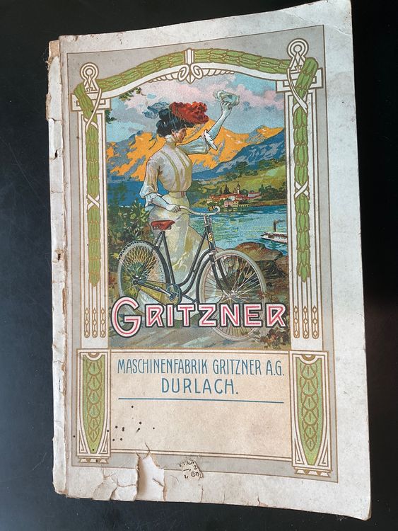 Gritzner Fahrradkatalog 1908 Durlach Baden 56 Seiten | Kaufen auf Ricardo