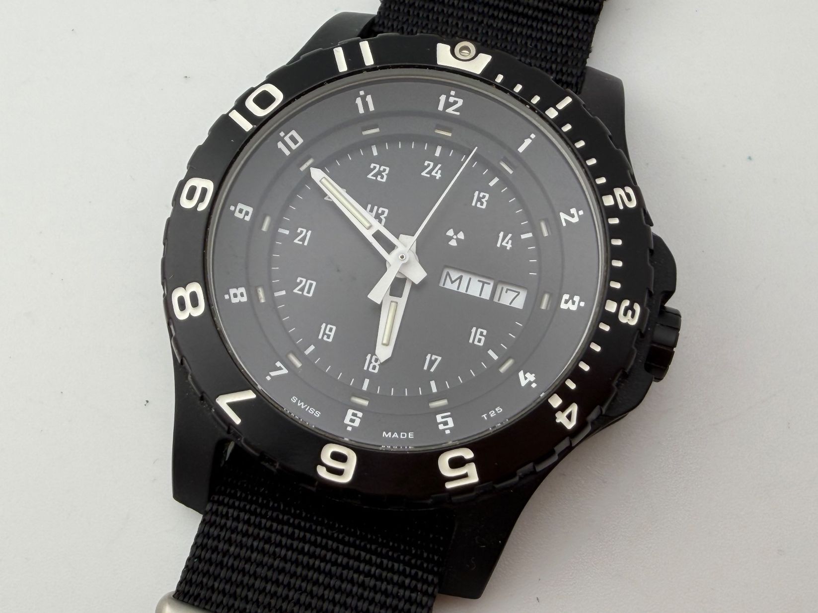Traser Orologi: Herrenuhr TRASER Type lll Class 1 , 45mm läuft – Usato da Biel/Bienne venduto da MrP_WatchesBiel