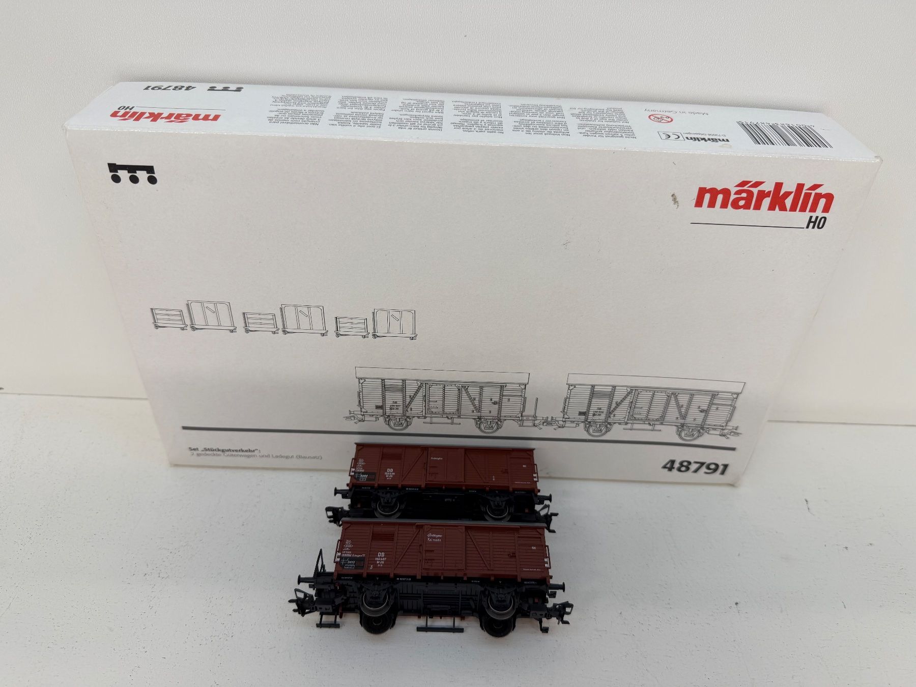 Märklin Modellini di ferrovie: Märklin 48791 Set "Stückgutverkehr" – Usato da Büsserach venduto da ModellbahnDepot 1