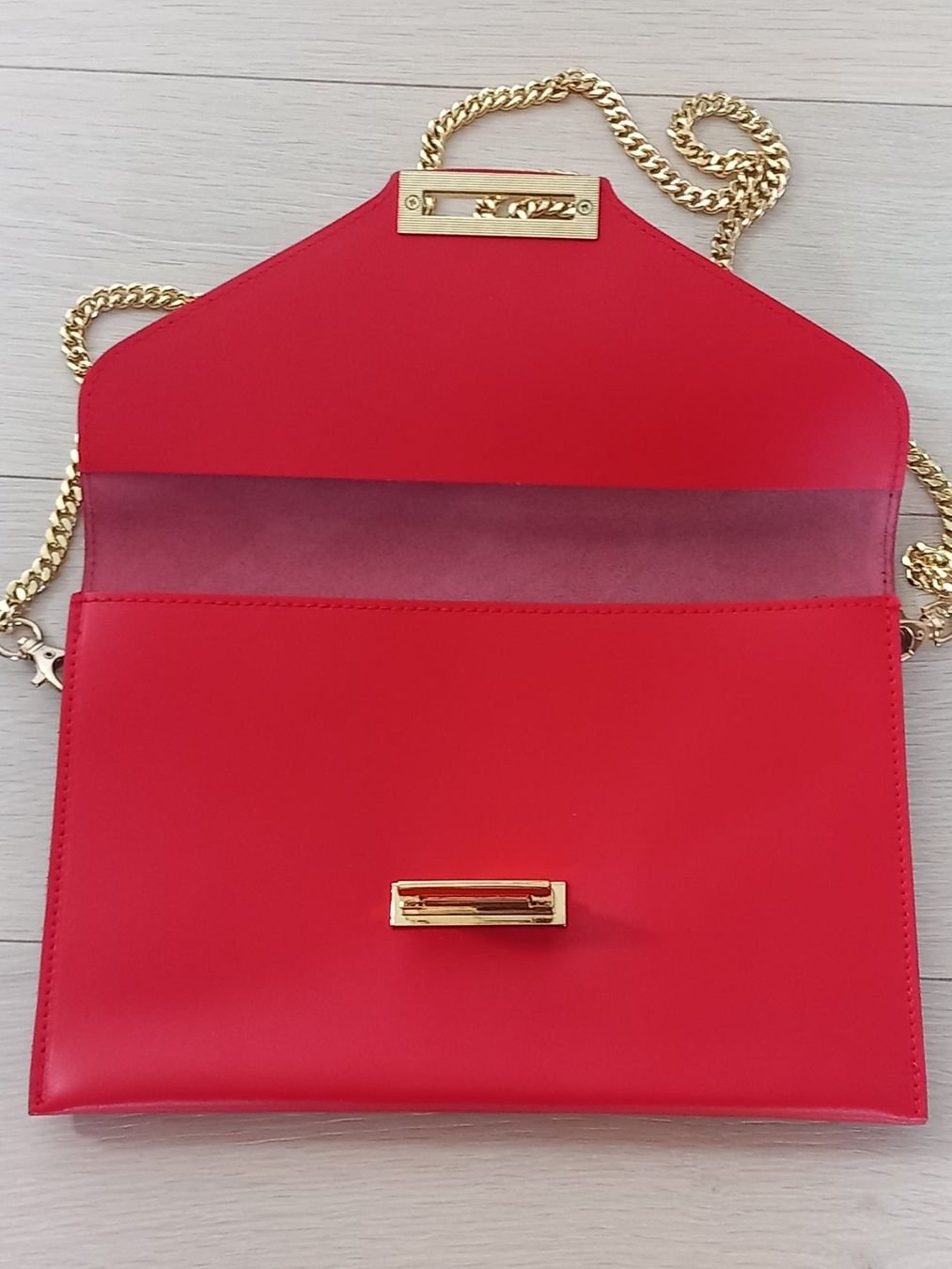Taschen für Damen: Sac à mains en cuir rouge – Neu (gemäss Beschreibung) aus Troinex von awh_m65m 3