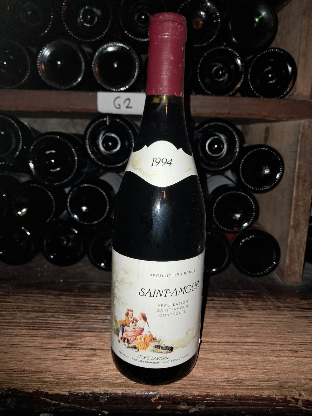 Vino: Saint-Amour Marc Lavigne 1994 – Nuovo e nell'imballaggio originale da Le locle venduto da juliensaran