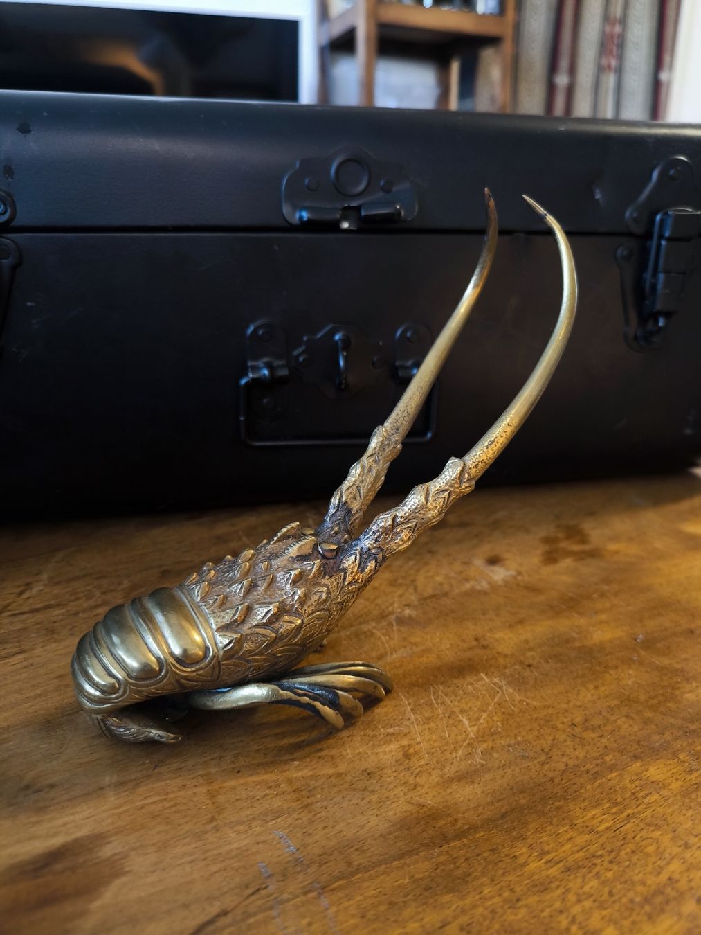 Skulpturen & Statuen: Bronze japonais langouste – Gebraucht aus Châtelaine von The_Bazarder
