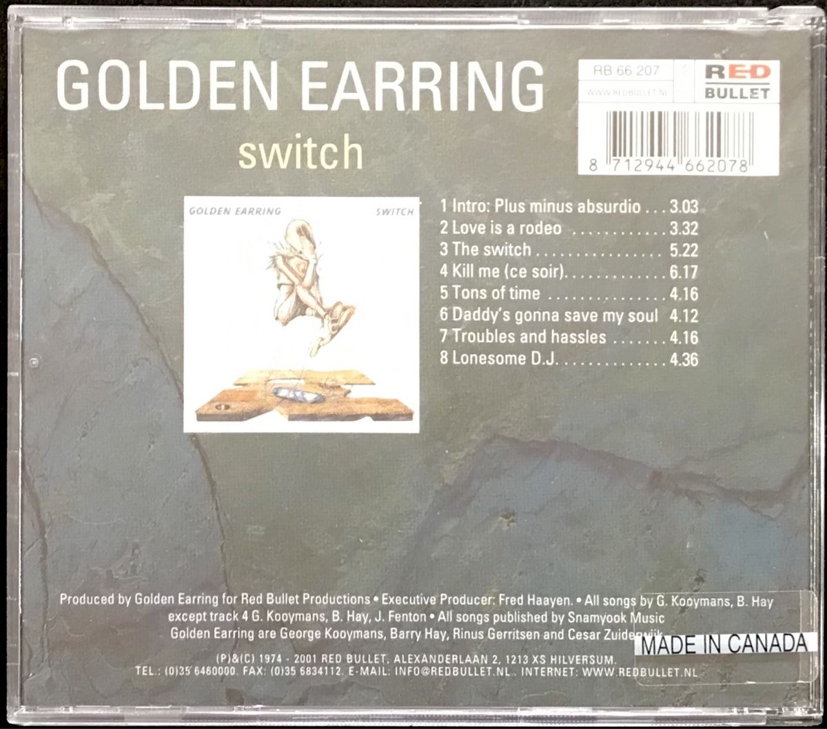 CDs: CD Golden Earring - Switch – D'occasion à Zürich par tomakomai 1