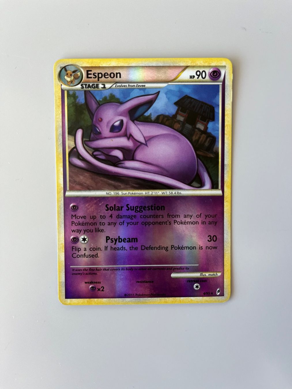 Pokémon Carte collezionabili: Pokemon Karte ESPEON – Usato da Zollikofen venduto da spunk65