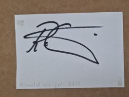 Ronald Weisel - Leichtathletik - handsigniert