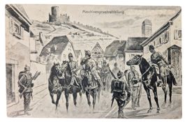 Ansichtskarte 1. Maschinengewehrabteilung