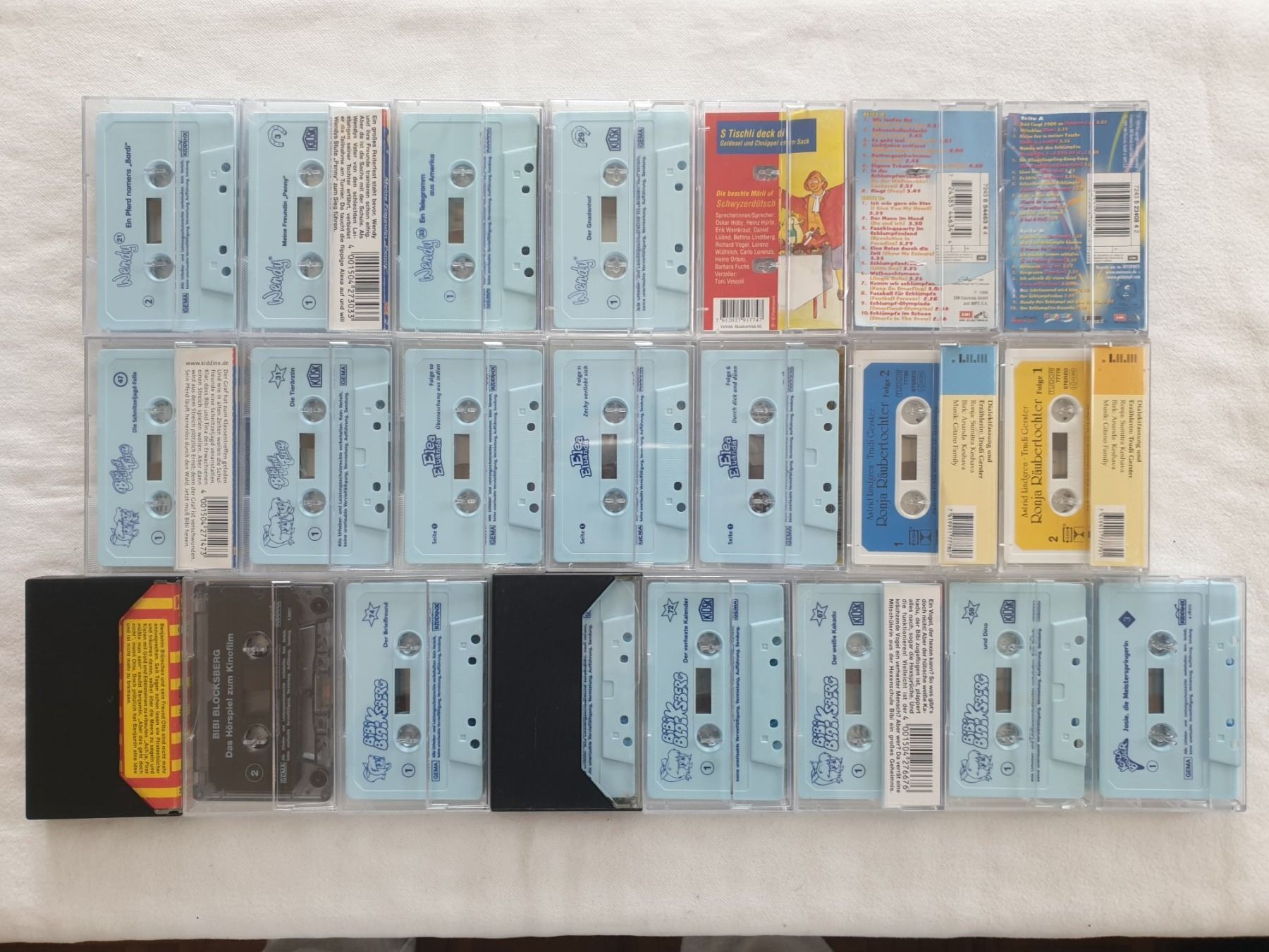 Musicassette: 22 beliebte Kinderkassetten mit Märchen – Usato da Rebstein venduto da Ajs_Toy_Palast_1 1