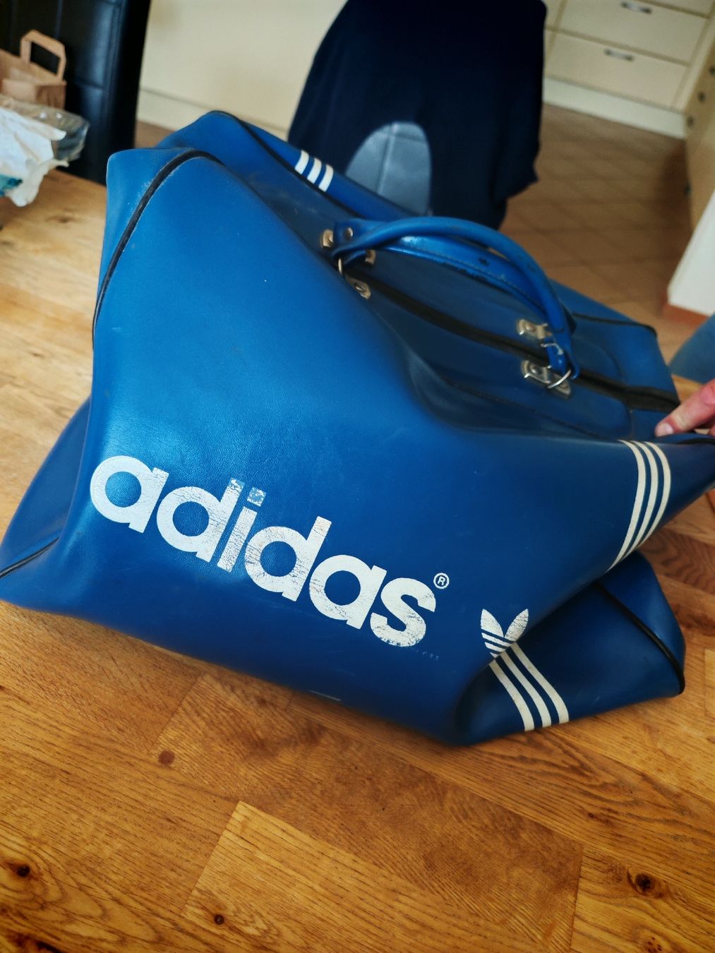 Adidas Taschen: ADIDAS sac bleu Vintage – Gebraucht aus Marly von Coraioru 7