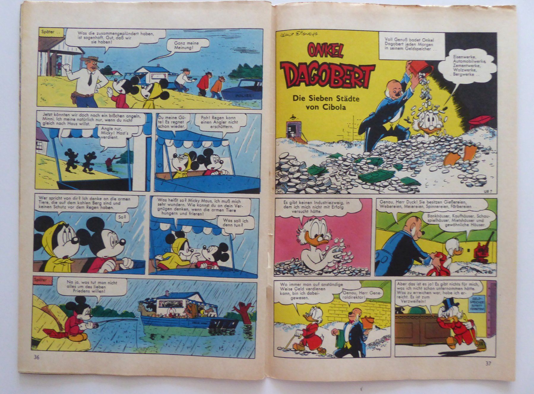 BD: WD Micky Maus Heft Nr. 38 September 1961 – D'occasion à Aesch BL par Kauri1 7