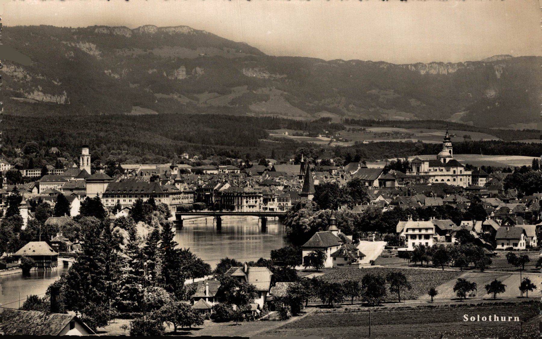 Cartoline postali: Solothurn – Usato da Bronschhofen venduto da Astore