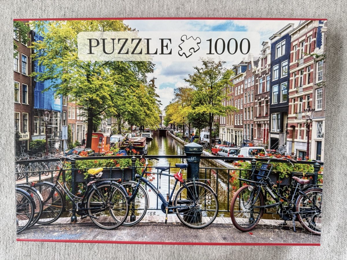Puzzle: Puzzle, 1000 Teile, schönes Amsterdam – Usato da Steffisburg venduto da NadiTh