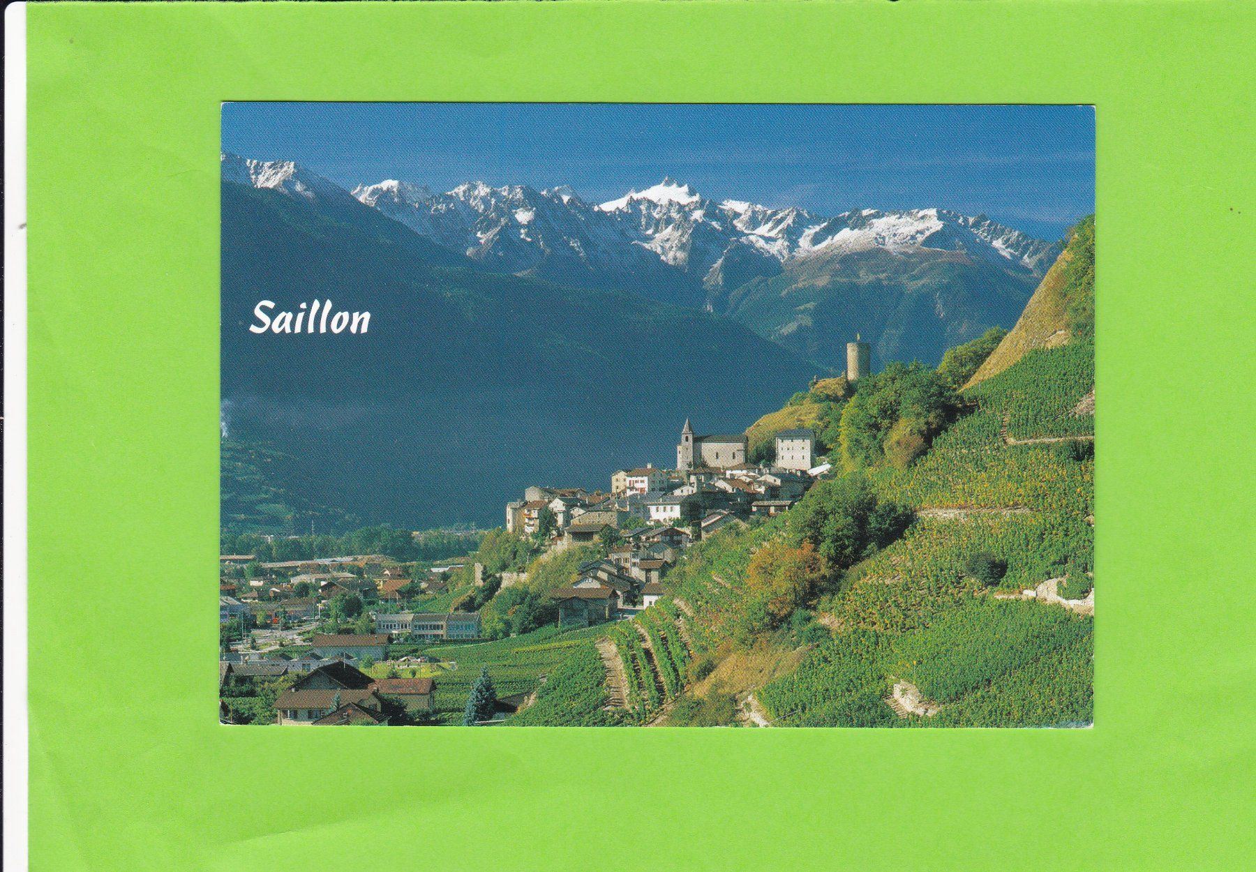 Cartes postales: Saillon – D'occasion à St. Peterzell par neckertal