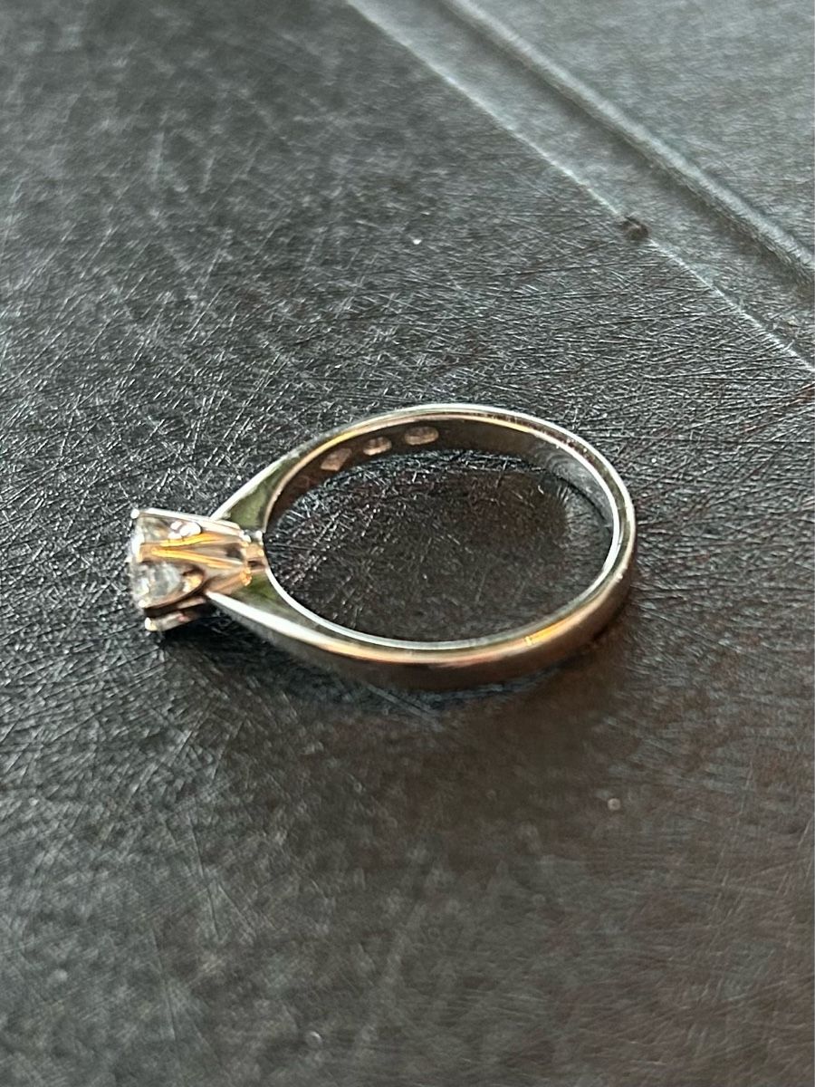 Ringe: Solitaire Diamond ring 0.5ct VVS2 – Neu (gemäss Beschreibung) aus Zug von cah_7jmg 3