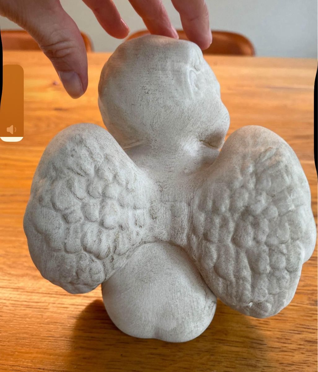 Statuette: Engel Schutzengel ca 13cm – Usato da Niederbüren venduto da Oetschli 5