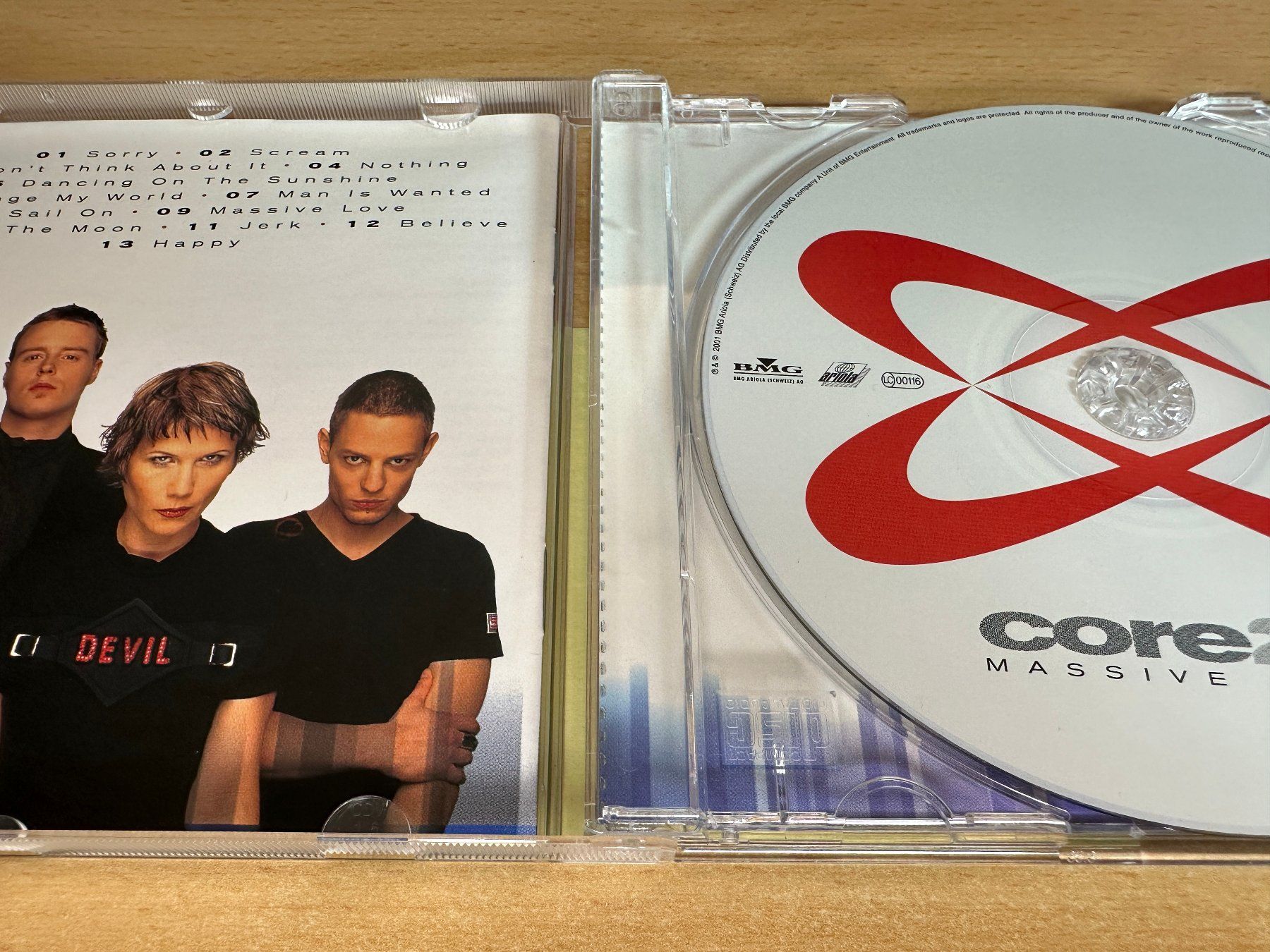 CD: Core22 – Massive Love – Usato da Rikon im Tösstal venduto da Alpenmutz 2