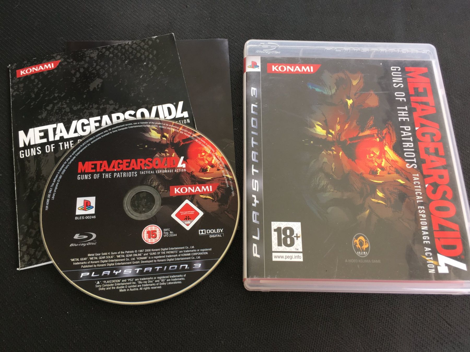 Sony Giochi: Metal Gear Solid 4 - Playstation 3 / PS3 – Usato da St.Gallen venduto da Punktchen01